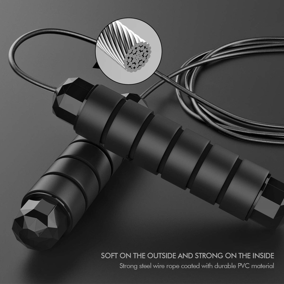Adjustable Speed Jump Rope - view 2