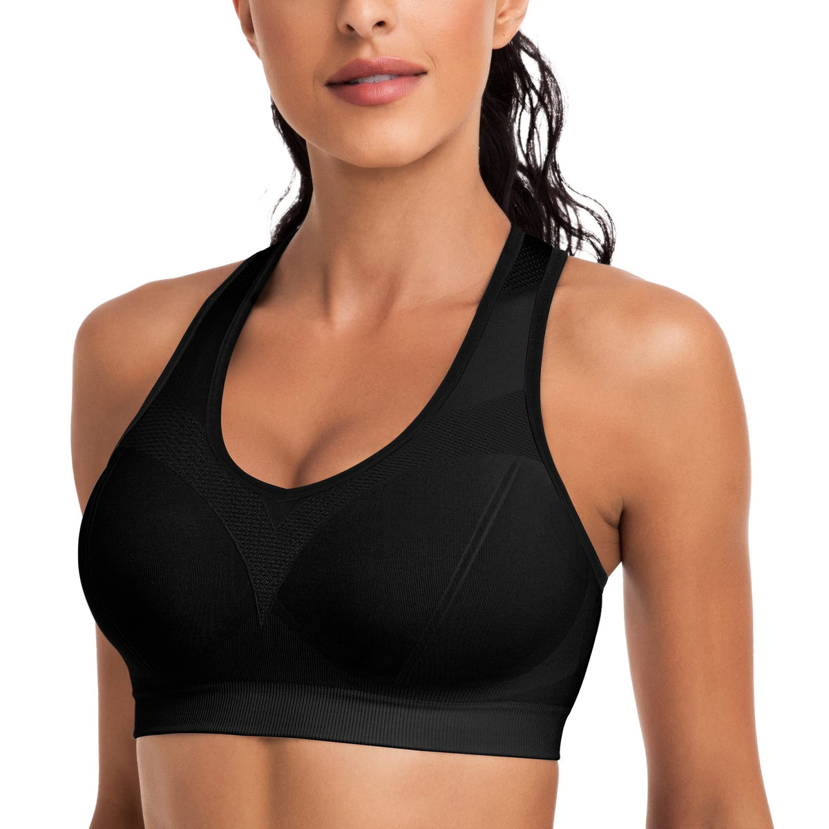 Padded Racerback Sports Bra Pack - view 4
