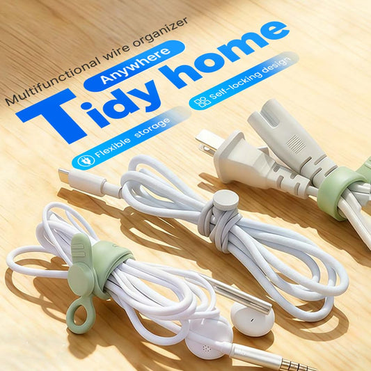 Silicone Cable Organizer Straps