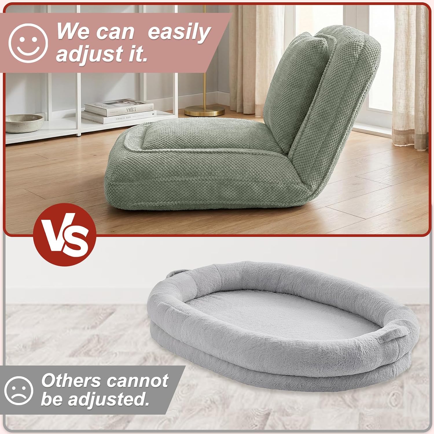 CloudLounge Adjustable Floor Lounger - image 3