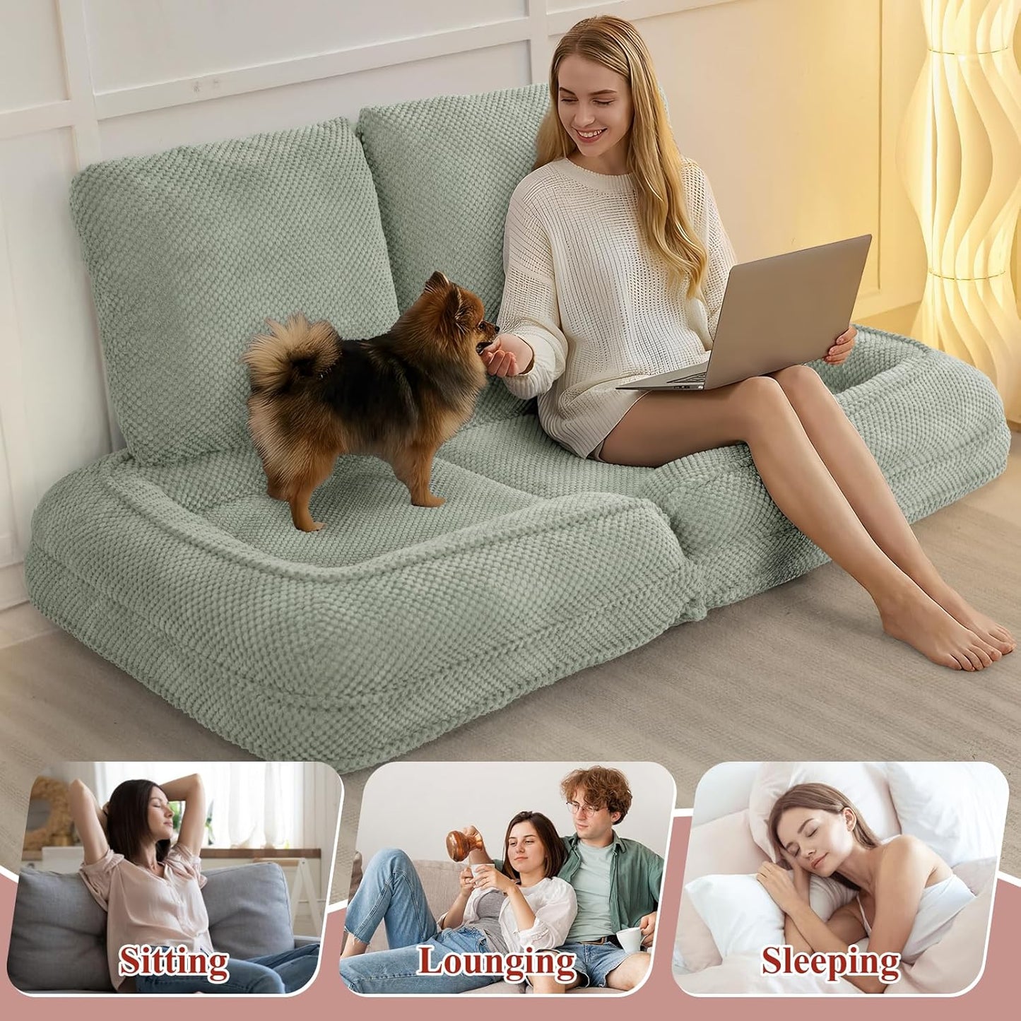 CloudLounge أريكة استرخاء أرضية قابلة للتعديل - image 6