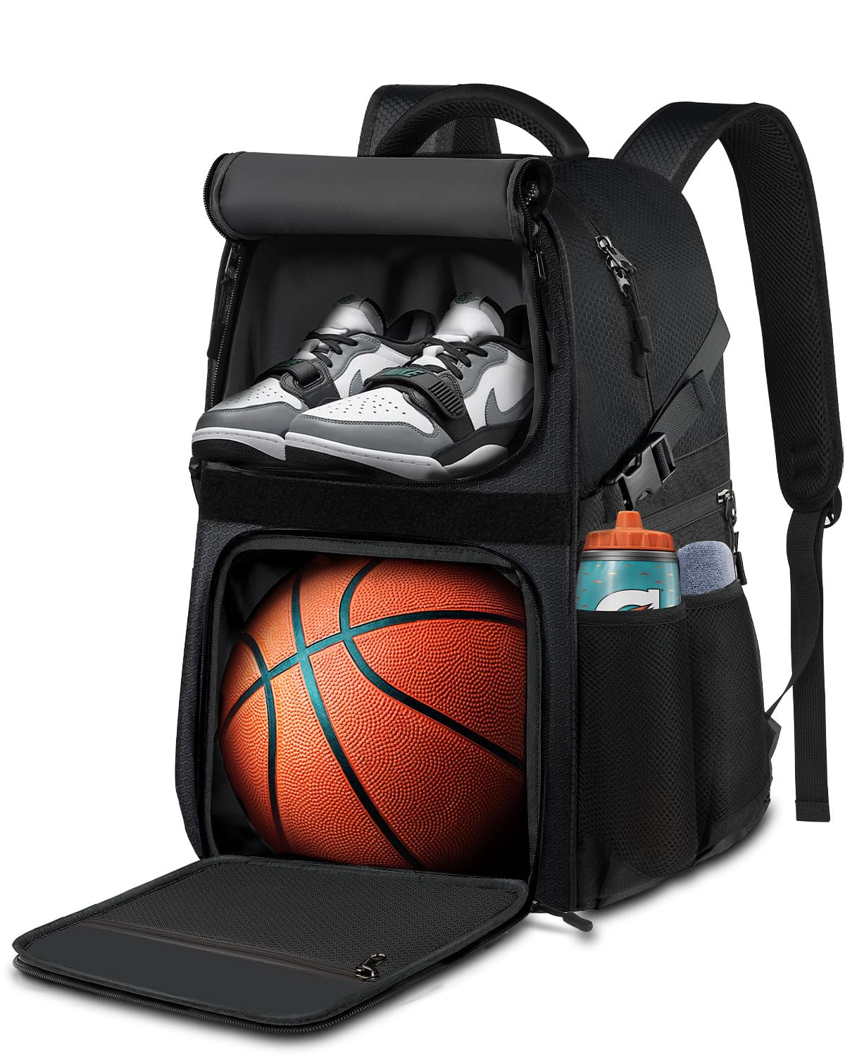 Basketball Backpack with Ball Compartment