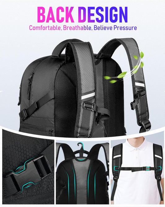 Basketball Backpack with Ball Compartment - view 2