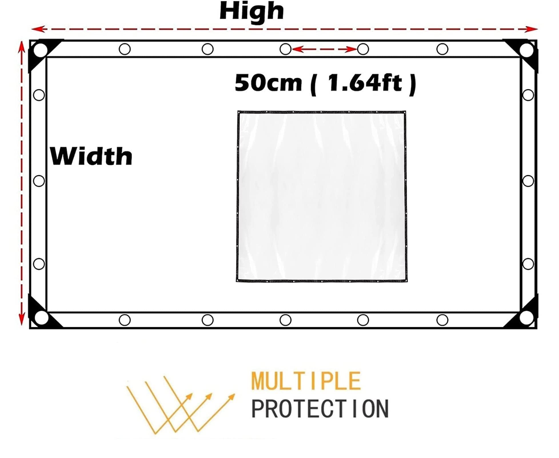 Clear Waterproof Tarp