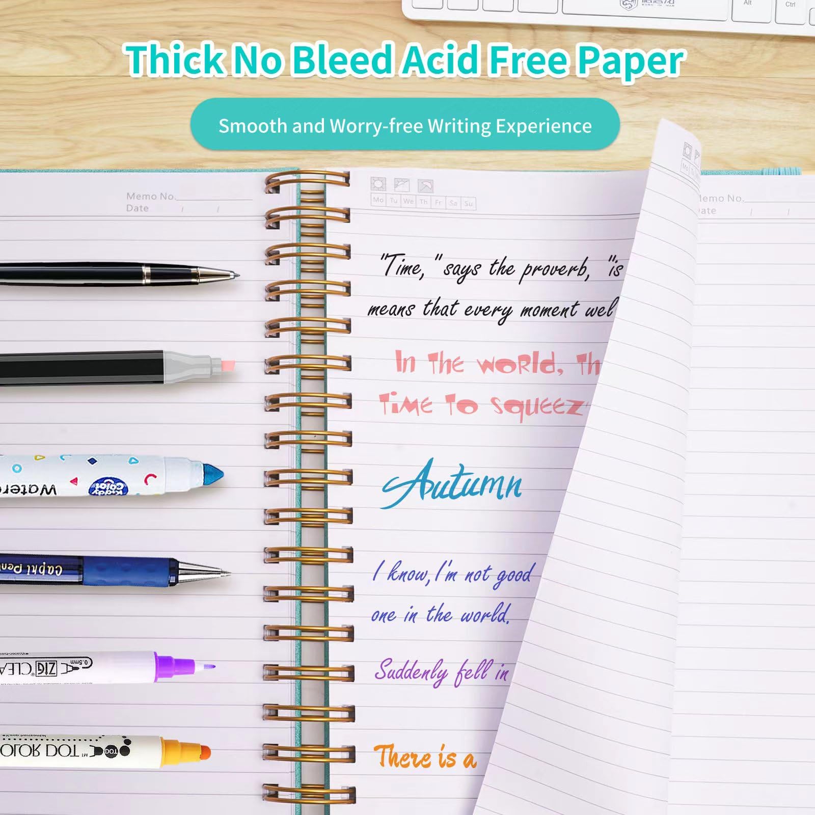 Large Spiral Writing Notebook