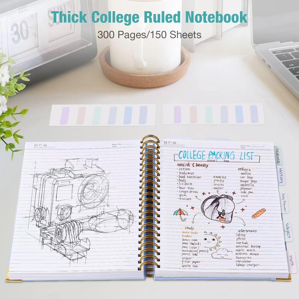 Large Spiral Writing Notebook