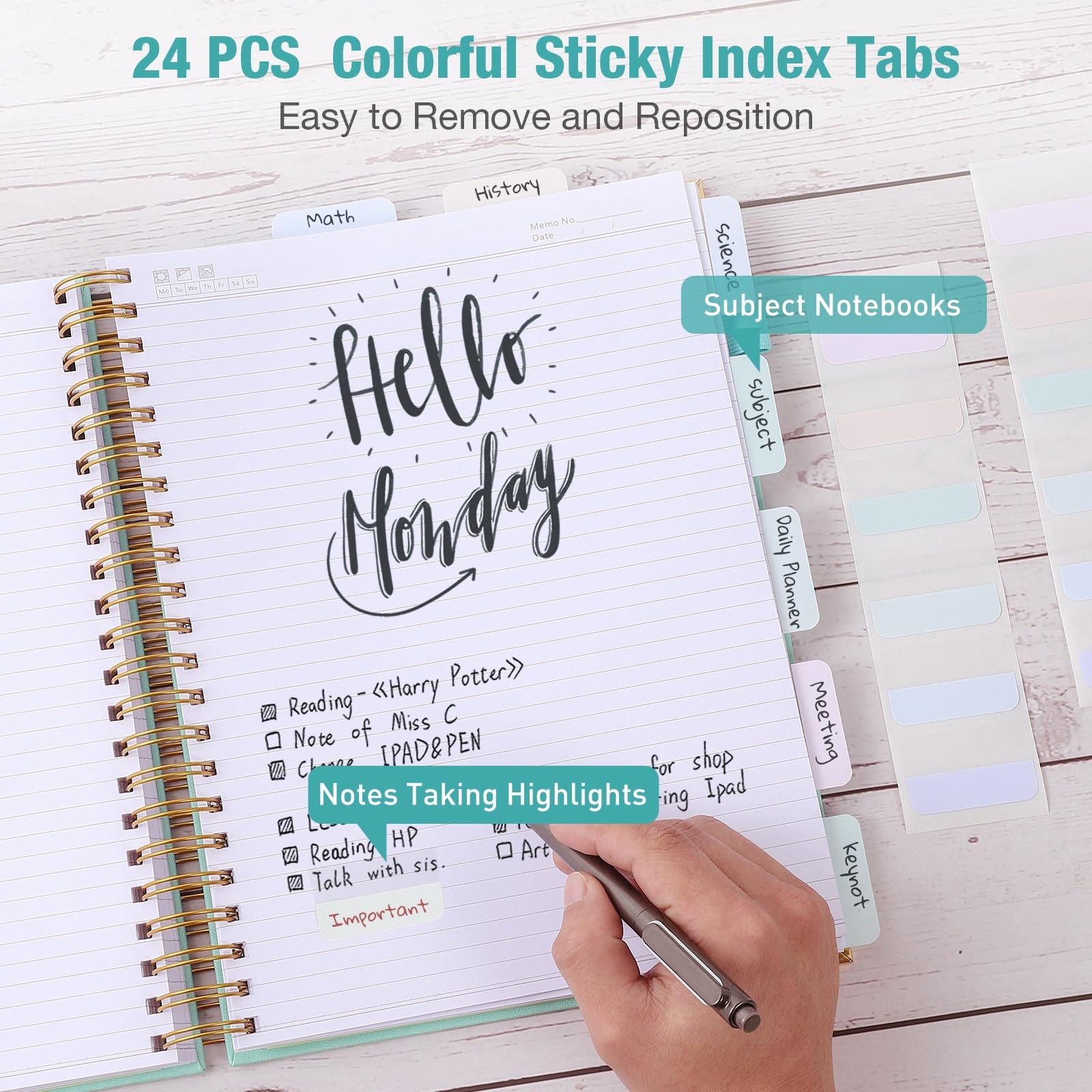 Large Spiral Writing Notebook