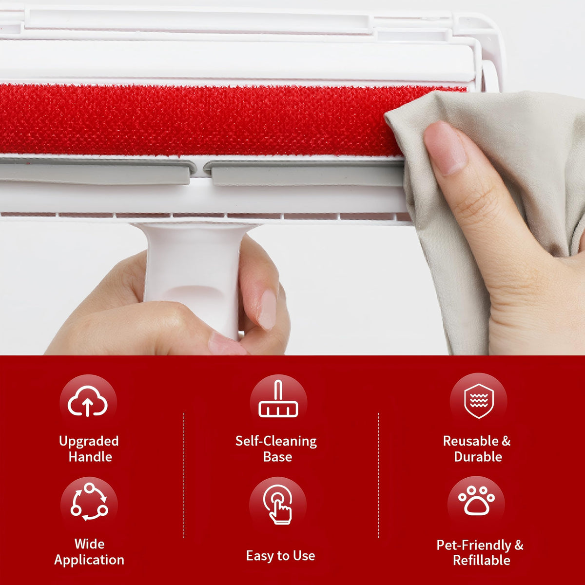 Reusable Pet Hair Roller