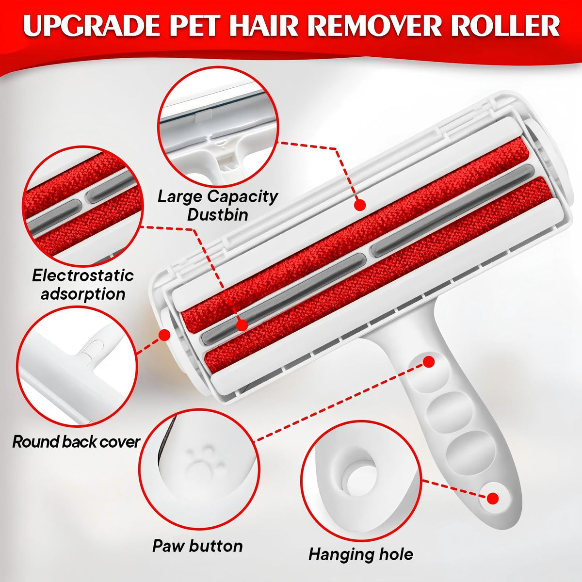 Reusable Pet Hair Roller