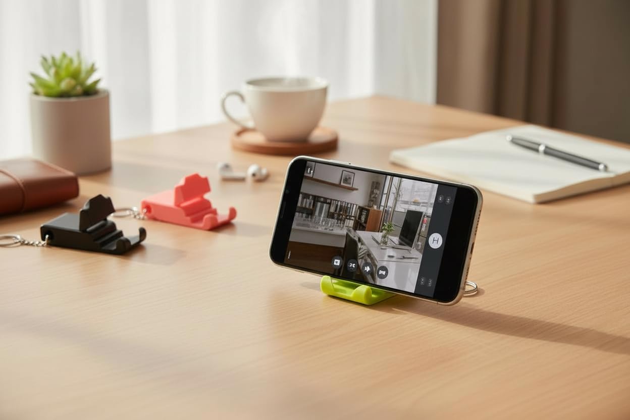 Keychain Phone Stand Set