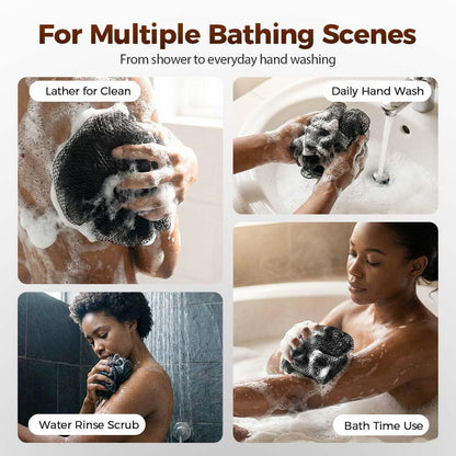 Exfoliating Shower Net Set