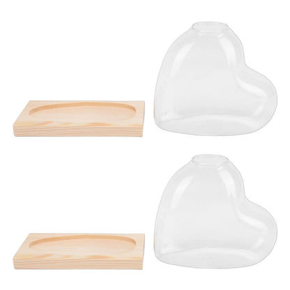 Glass Propagation Vase Set