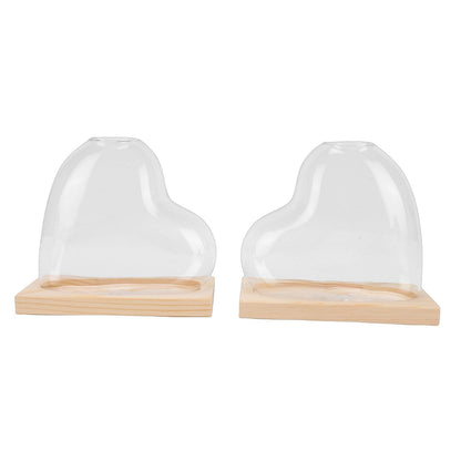 Glass Propagation Vase Set