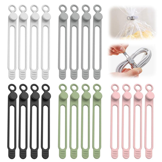 Silicone Cable Organizer Straps