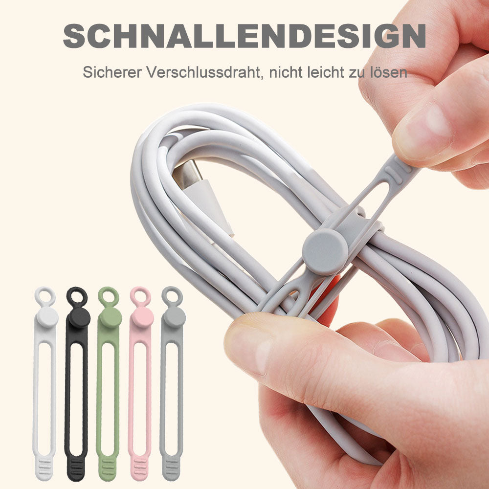 Silicone Cable Organizer Straps