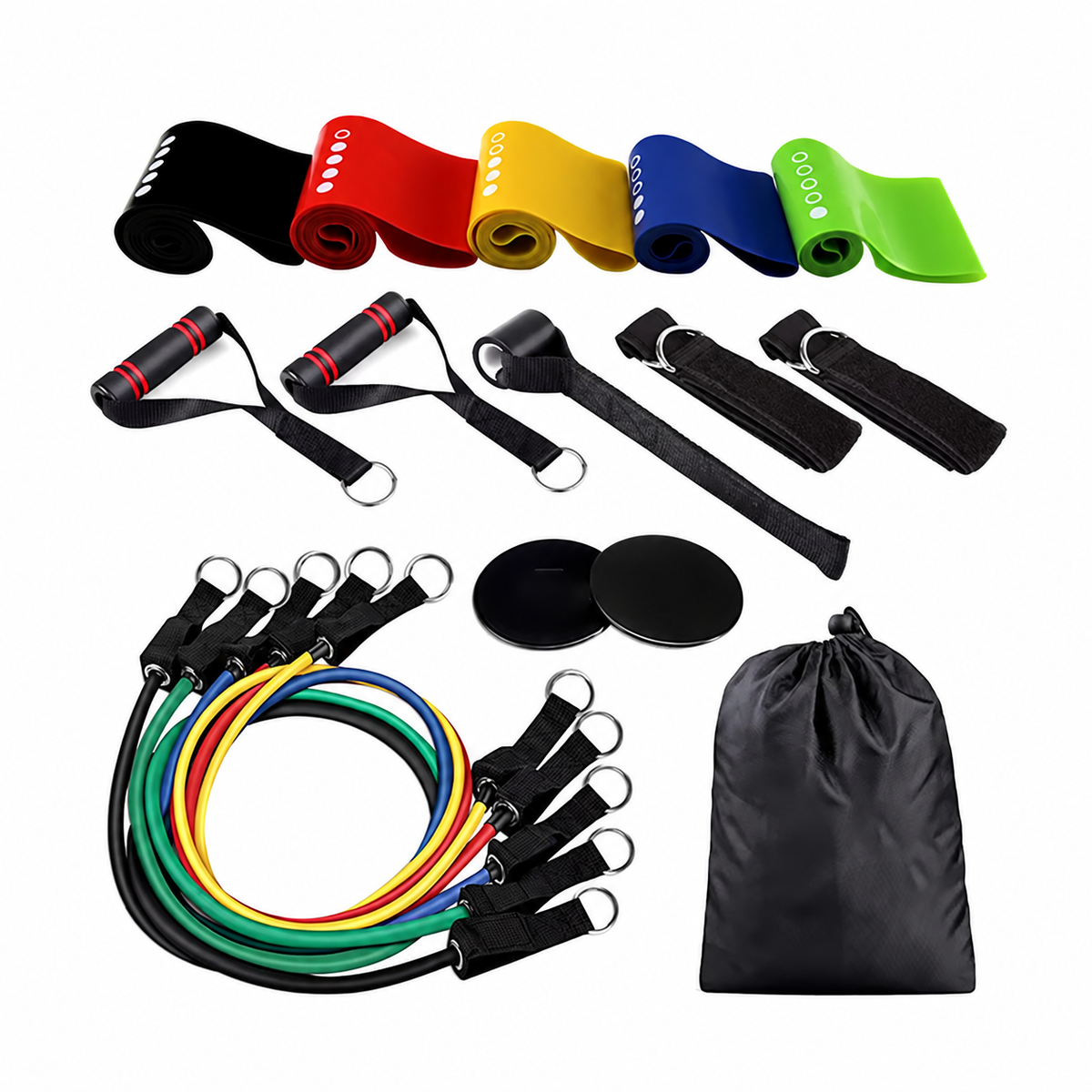 Monroevale clean replacement - Stackable Resistance Band Set - view 2
